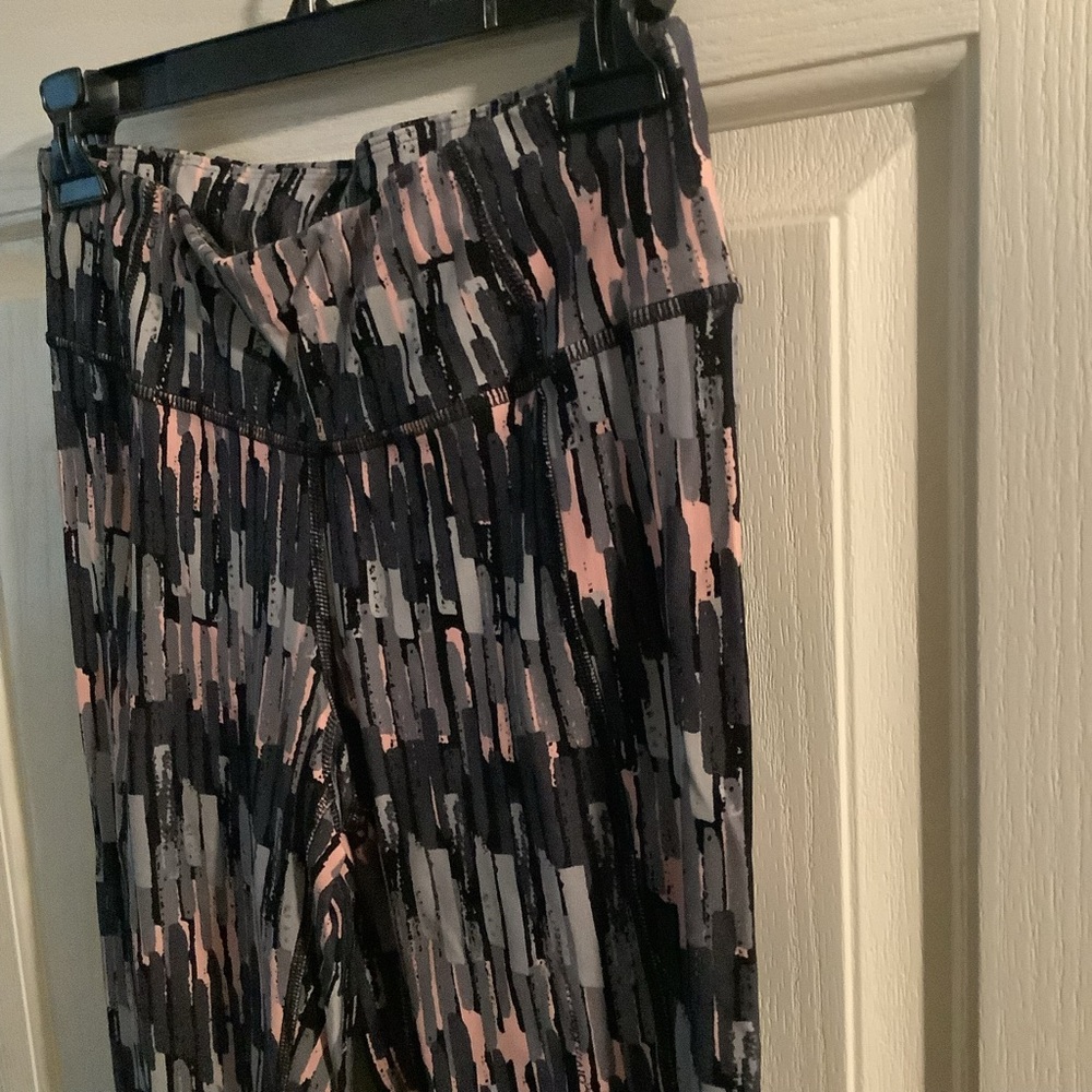 Calvin Klein Brand workout leggings, black, gray, pink colors, size M. - Picture 13 of 16